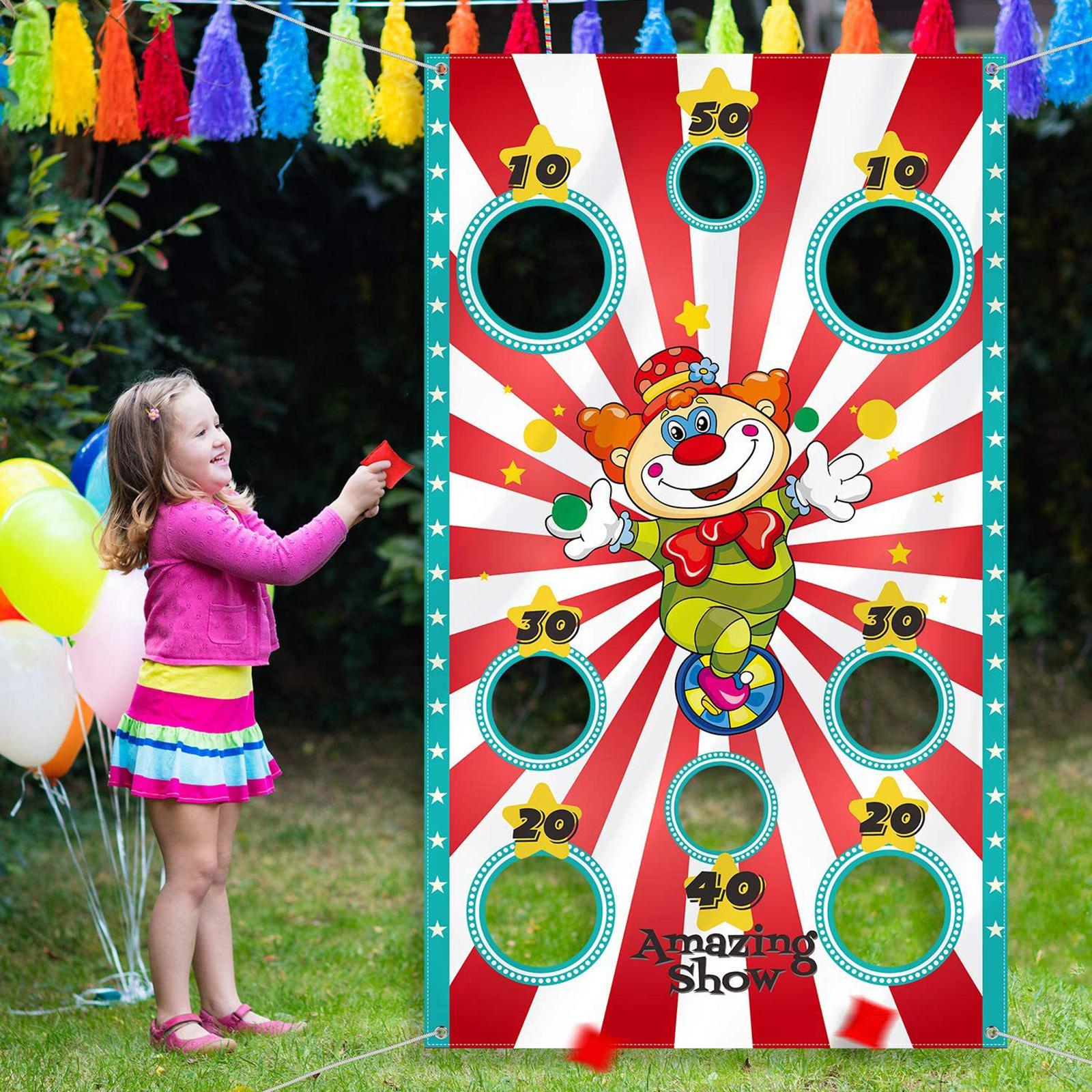 Party Games Baby Shower - Toss Bean Bags Board Corn Hole