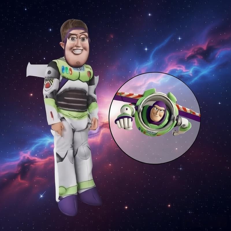 Party Games Ideas - Buzz Lightyear Costume Kids Superhero Costume