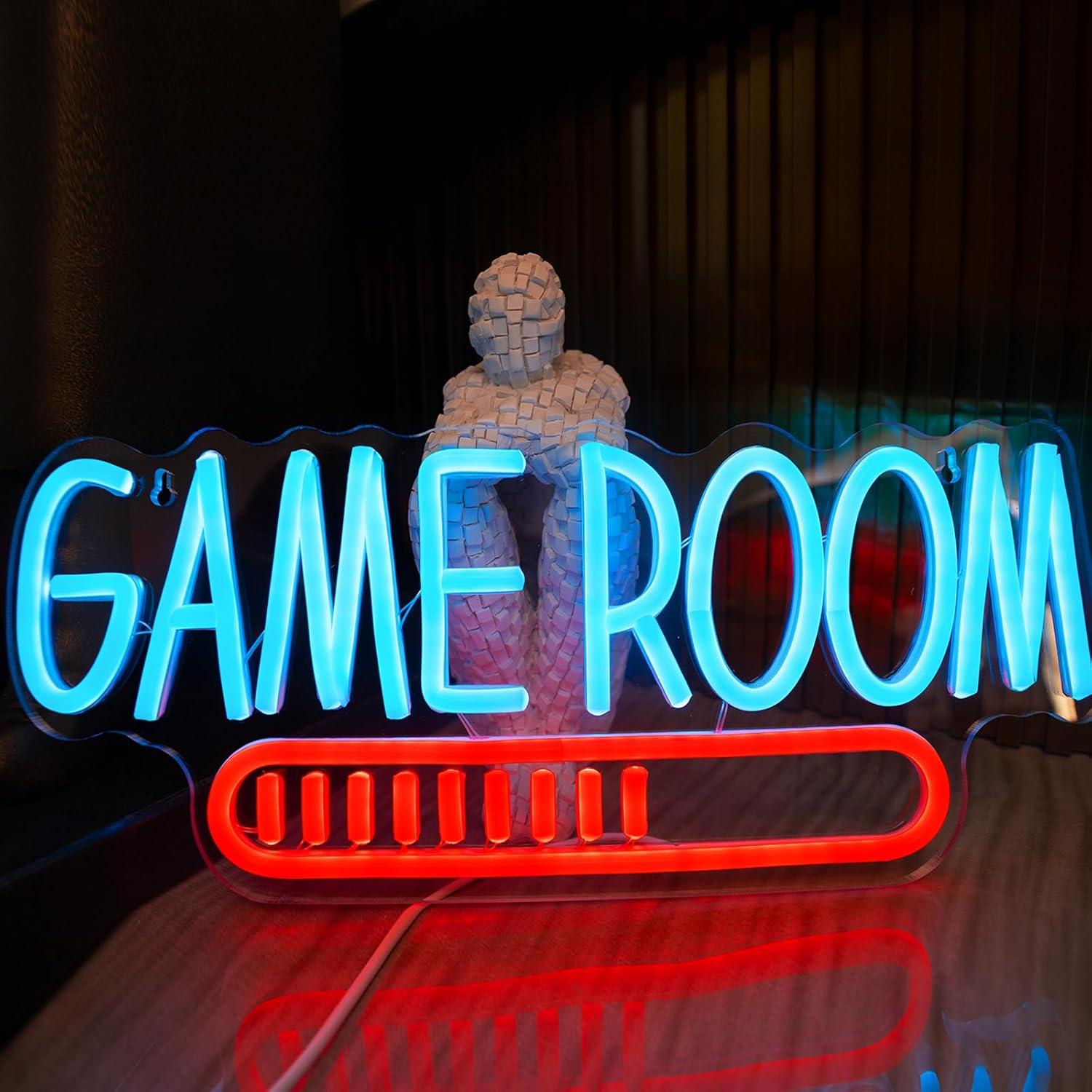 Kids Party Games - Game Room Neon Sign USB Powered