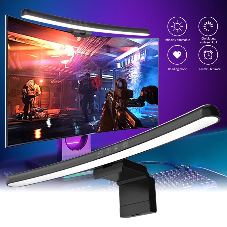 Party Games On Switch - USB Stepless Dimming Screen Hanging Lights
