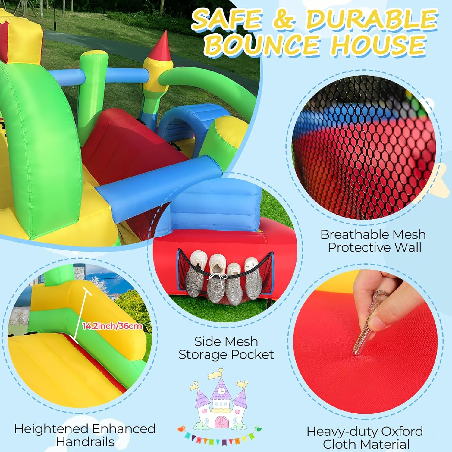 18 x 8.2FT Inflatable Obstacle - Kids Party Games recensione e prezzo