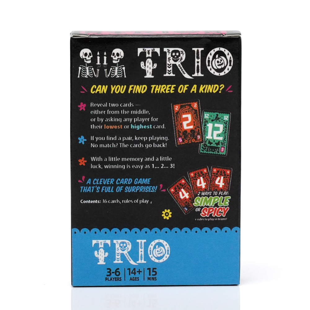Trio, Family Card Gameon the R - Party Games List recensione e prezzo