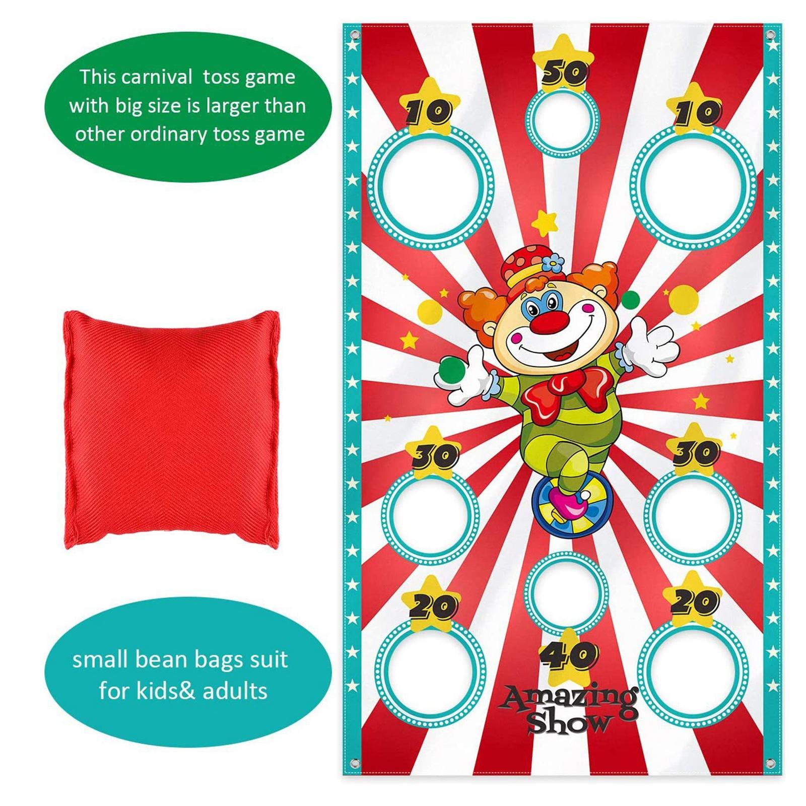 Toss Bean Bags Board Corn Hole - Party Games Baby Shower recensione e prezzo