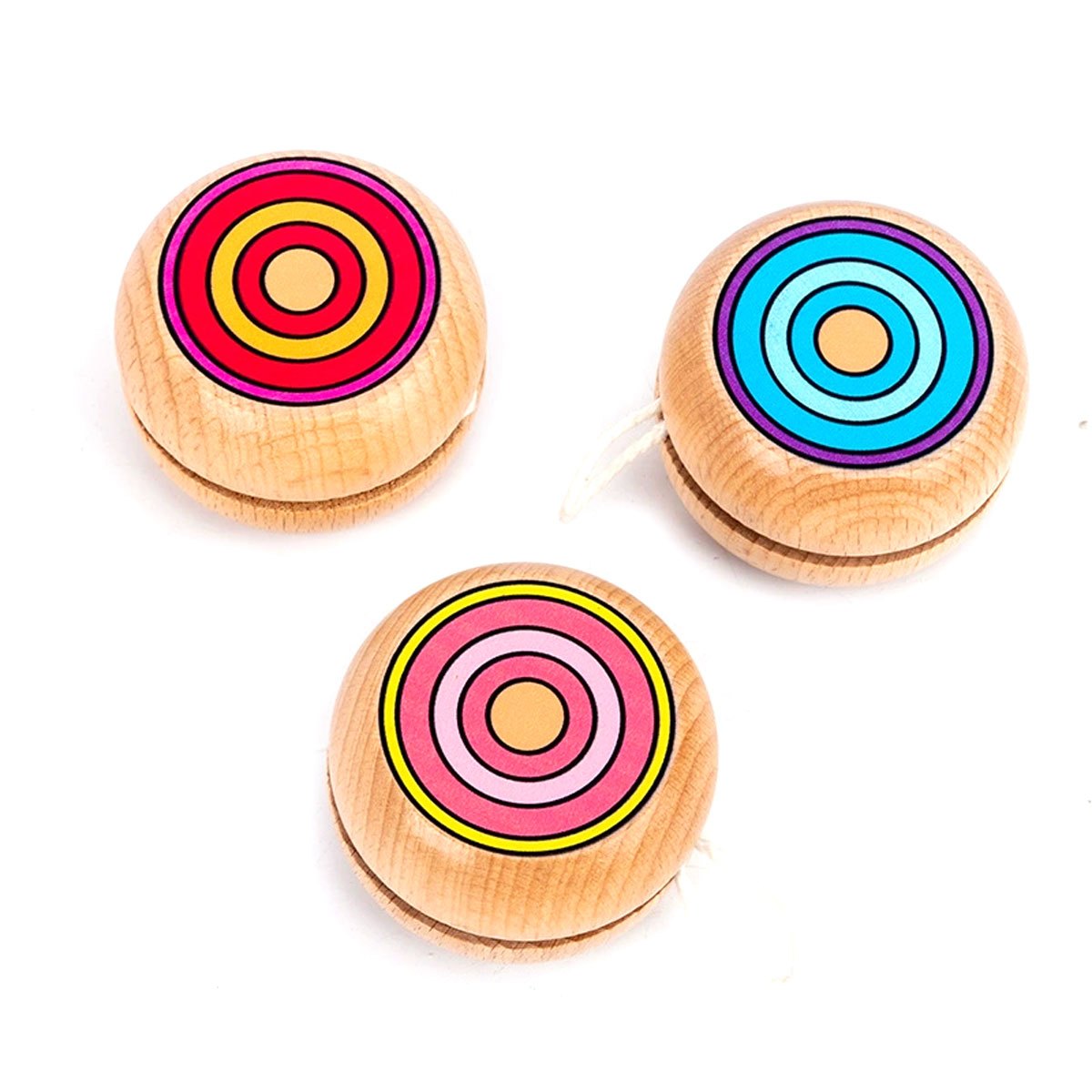 2pcs Wooden Circular Yo-Yo Bal - Party Games Physical recensione e prezzo