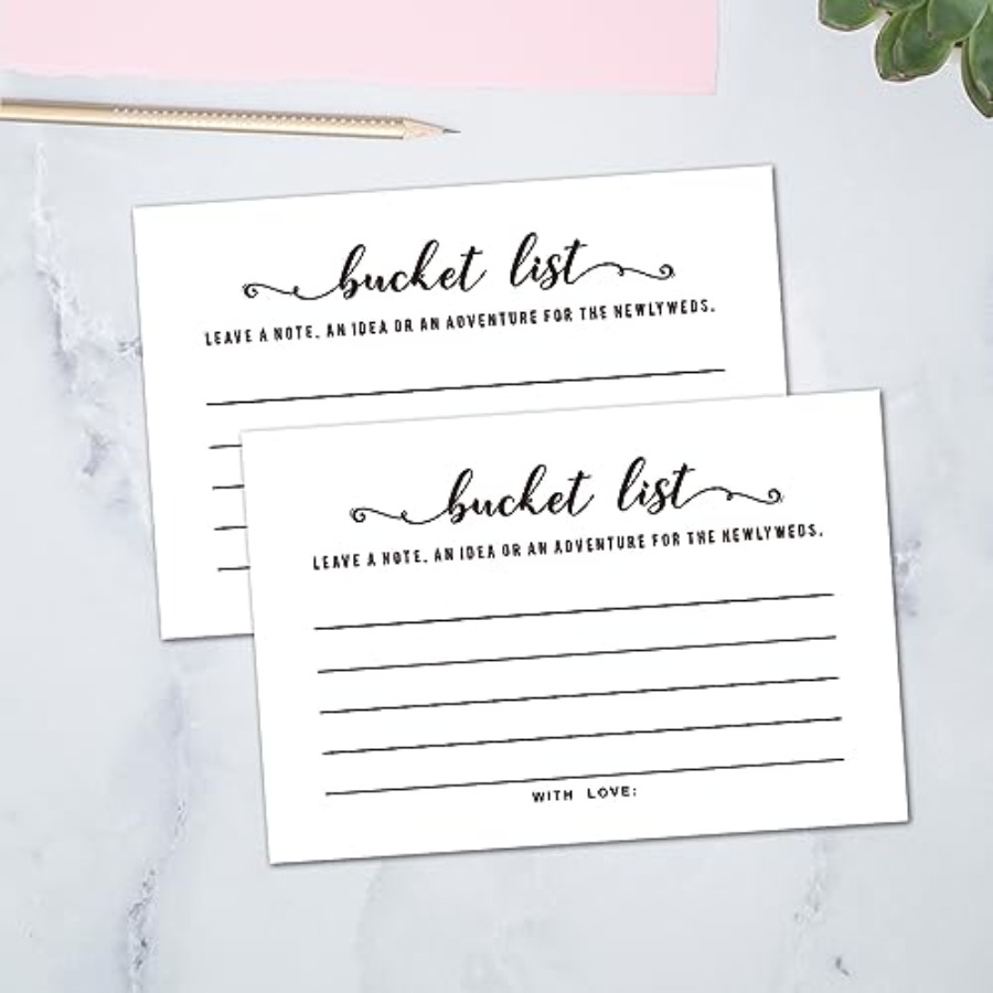 50 Wedding Bucket List Cards f - Party Games List recensione e prezzo