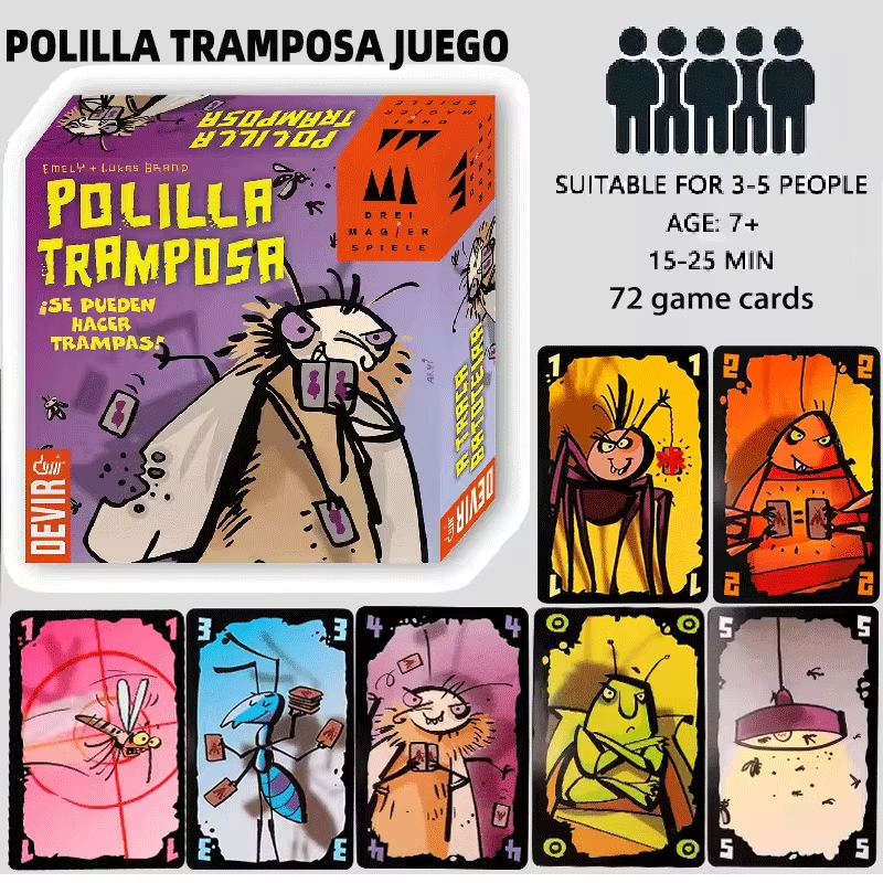 Polilla Tramposa Español Playi - Party Games Juego recensione e prezzo