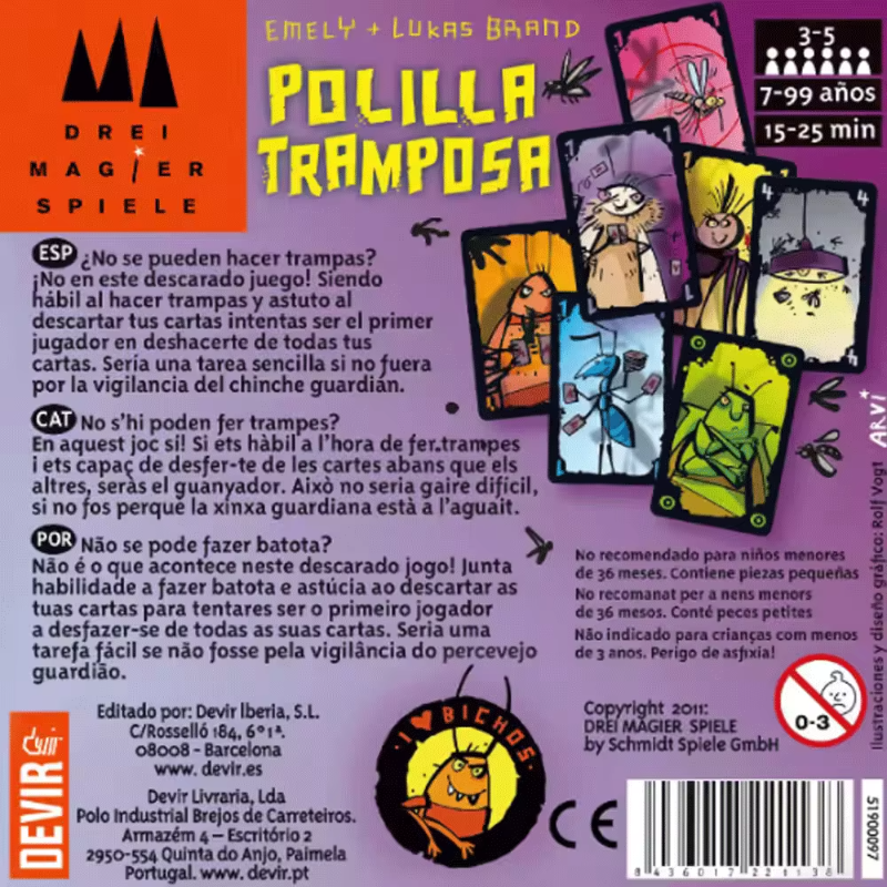 Polilla Tramposa Español Playi - Party Games Juego recensione e prezzo