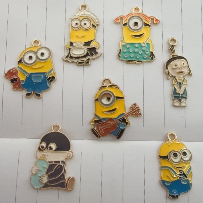 10pcs alloy drip oil cartoon p - Party Games Ideas recensione e prezzo
