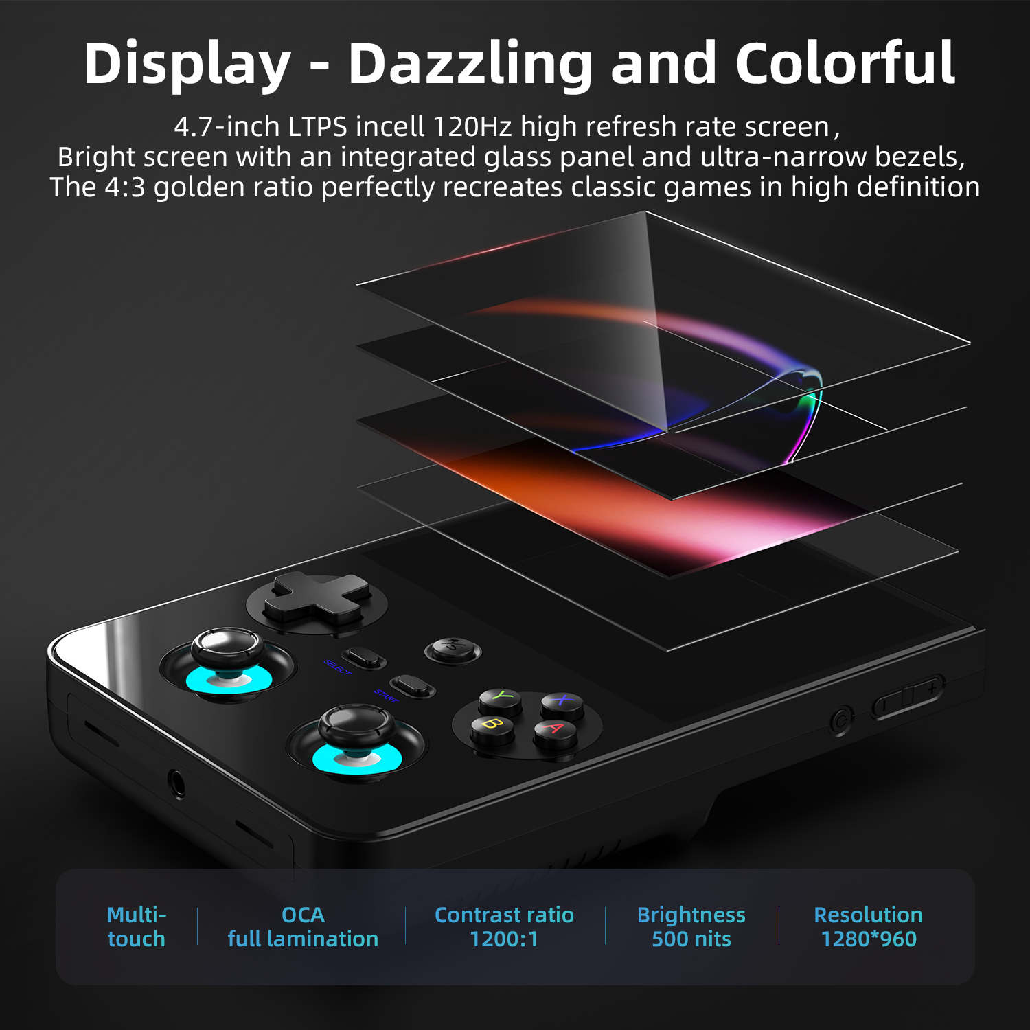 ANBERNIC RG 477V Handheld Game - Party Games Download recensione e prezzo