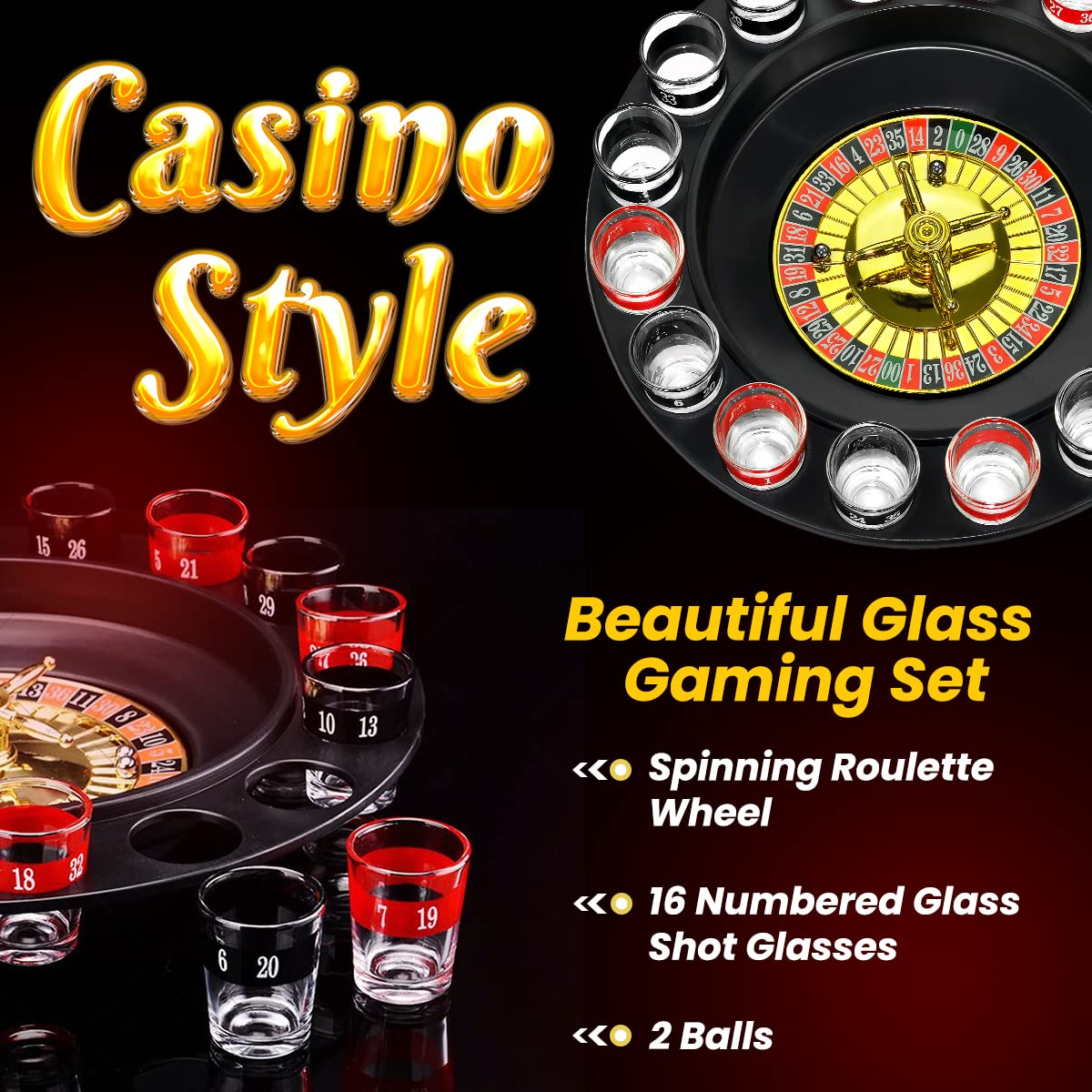 16 Cups Rotating Drinking Game - Party Games Juego recensione e prezzo