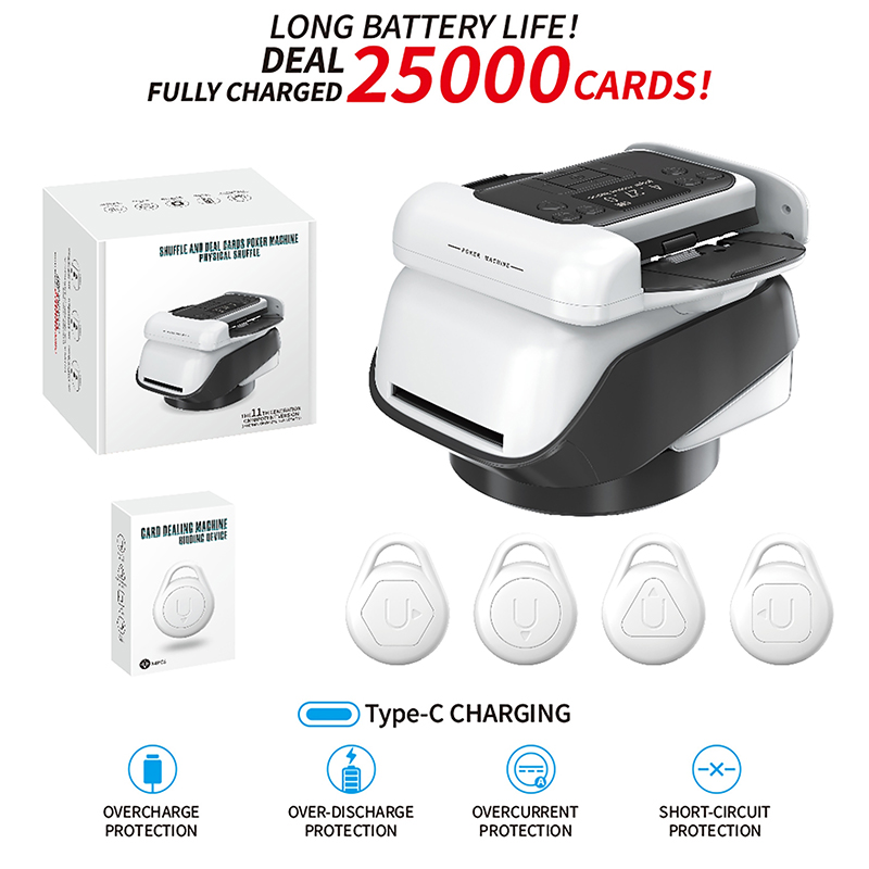 2-in-1 Automatic Card Shuffler - Party Games Physical recensione e prezzo