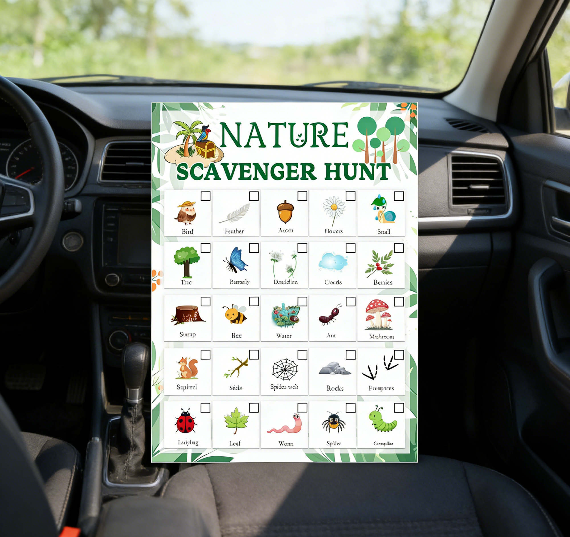 Nature Scavenger Hunt Card 5 x - Scavenger Hunt Card recensione e prezzo