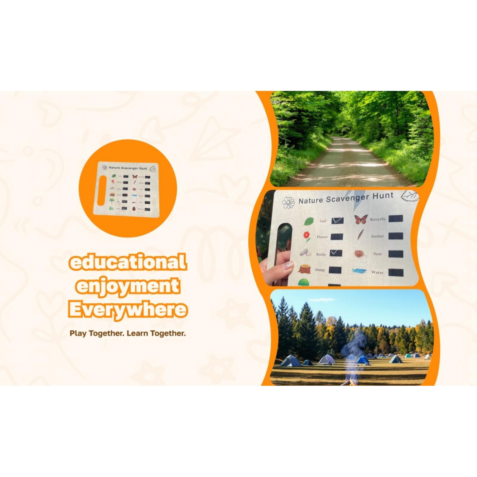 Nature Exploration Toys Find T - Scavenger Hunt Card recensione e prezzo