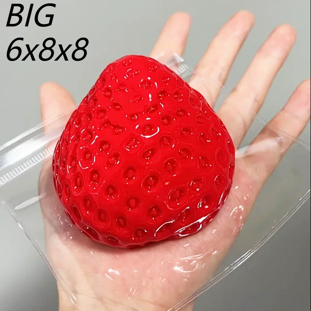 Strawberry Squeeze Toy Fidget  - Party Games Ideas recensione e prezzo