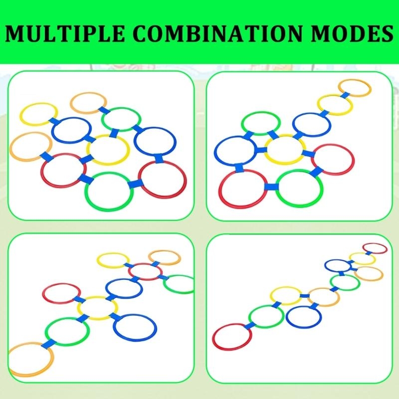  Jumping Hoop Set Outdoor Phys - Party Games Physical recensione e prezzo
