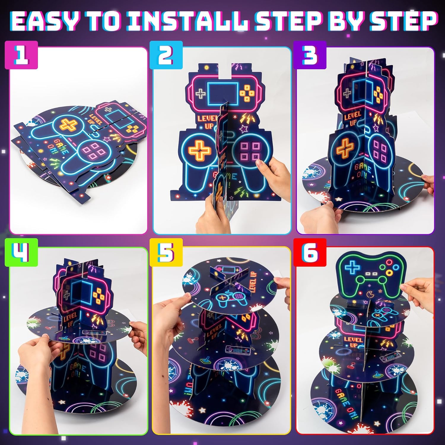 Homiva Store Neon Video Game C - Kids Party Games recensione e prezzo