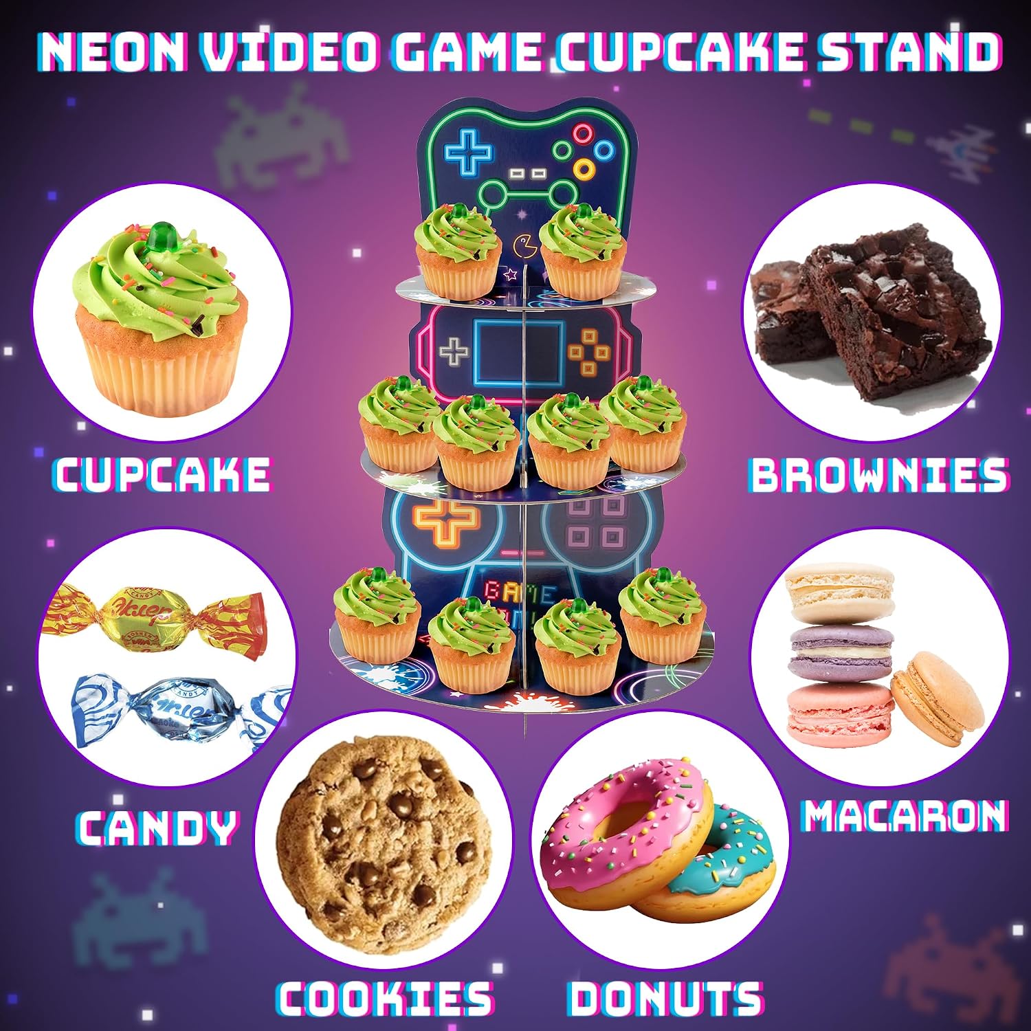 Homiva Store Neon Video Game C - Kids Party Games recensione e prezzo