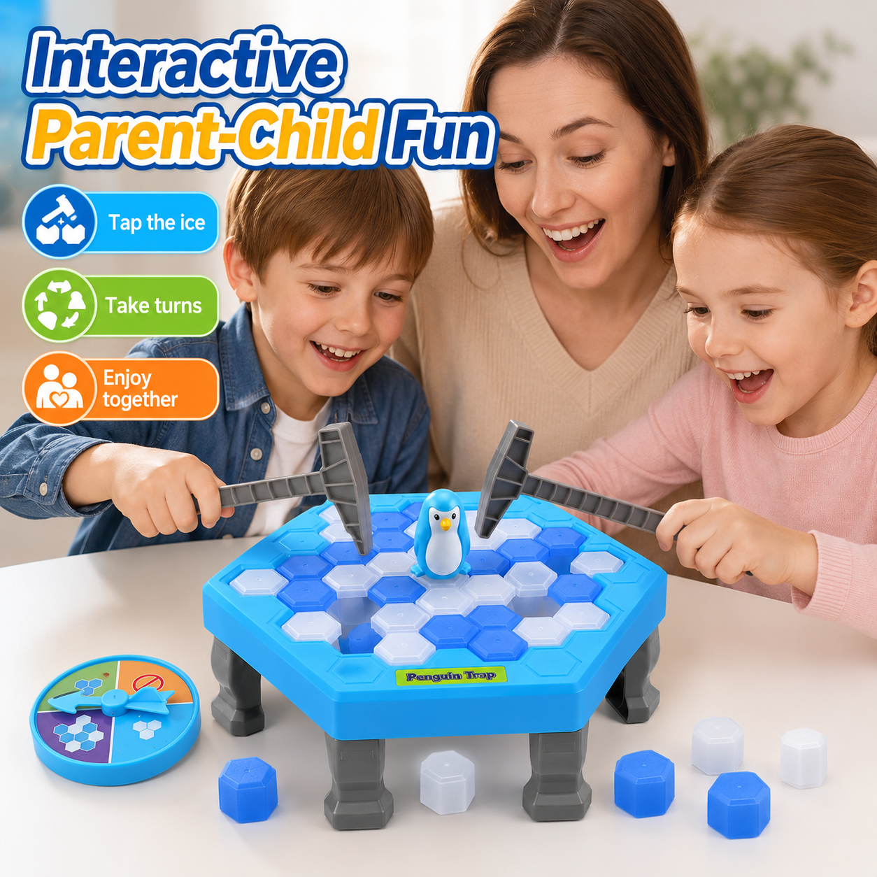 Penguin Breaking Ice Table Gam - Party Games Juego recensione e prezzo