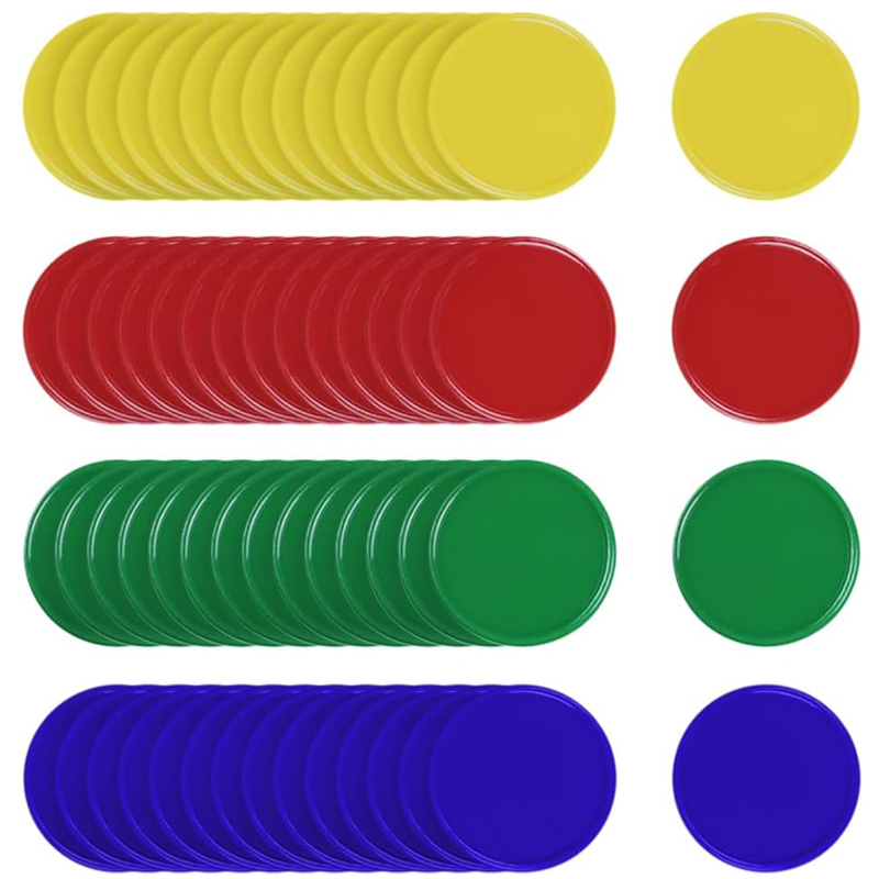 Bingo Markers Chips 37MM 4 Col - Party Games Juego recensione e prezzo