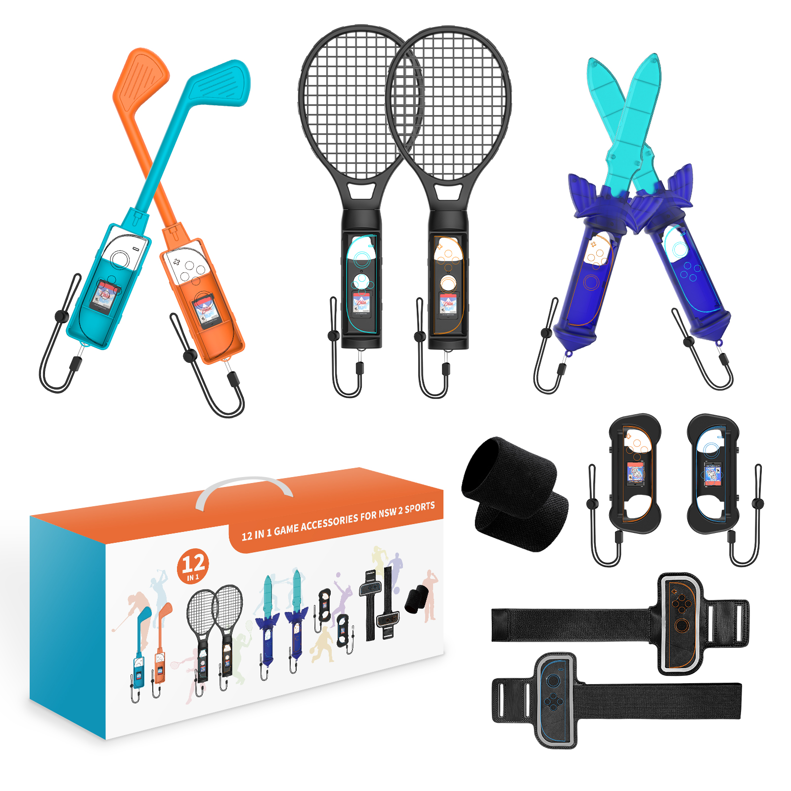 12 in 1 Sports Accessories Set - Party Games Switch 2 recensione e prezzo