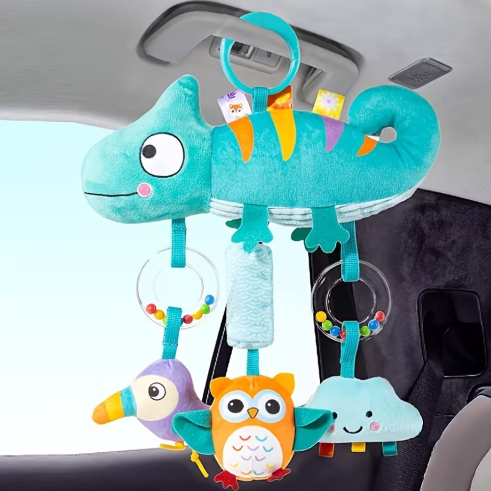 Soft Cartoon Animal Hanging Ra - Party Games Baby Shower recensione e prezzo