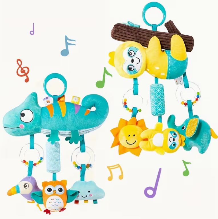 Soft Cartoon Animal Hanging Ra - Party Games Baby Shower recensione e prezzo