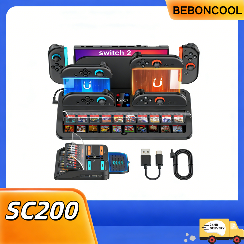 BEBONCOOL SC200 Switch2 Chargi - Party Games Switch 2 recensione e prezzo