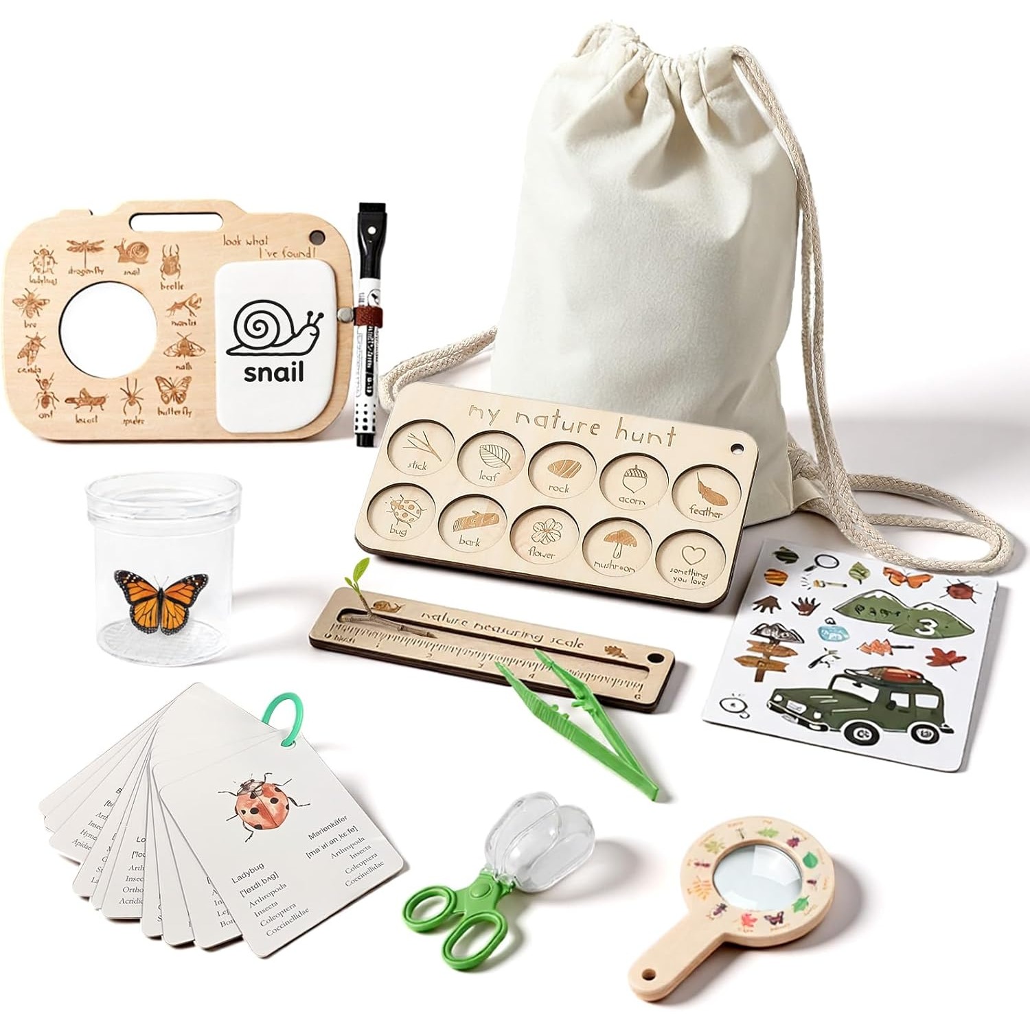 Bug Catcher Kit for Kids with  - Scavenger Hunt Card recensione e prezzo
