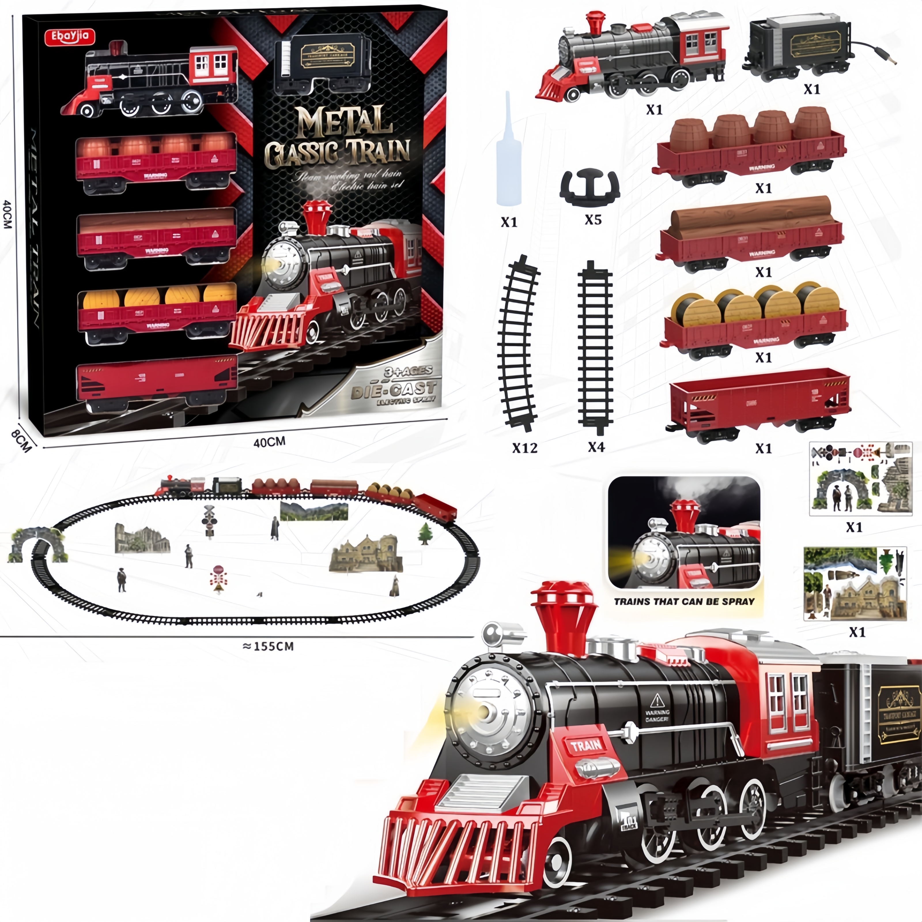 Kids Electric Steam Alloy Trai - Party Games In Steam recensione e prezzo