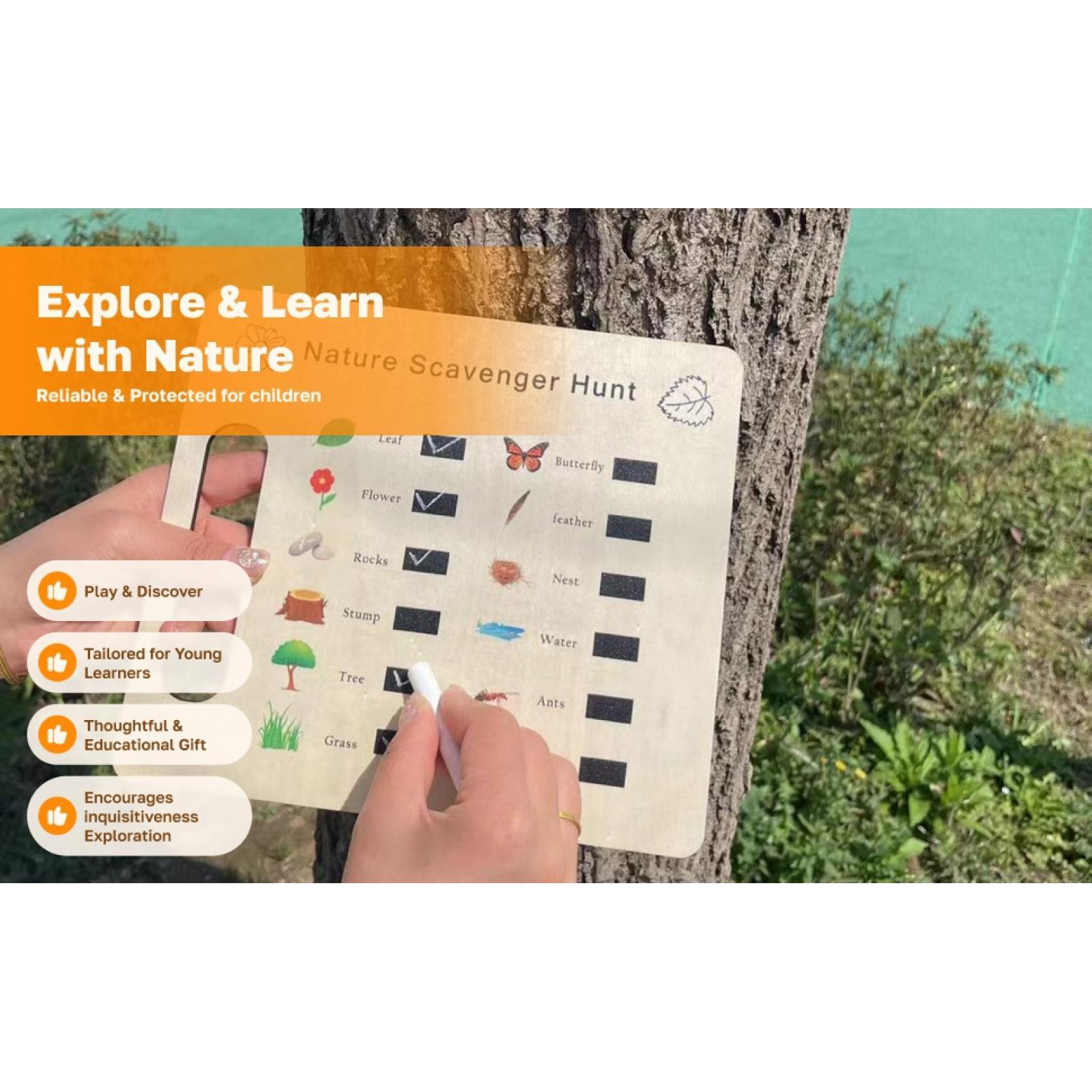 Nature DIY Craft Kit Explorati - Scavenger Hunt Card recensione e prezzo