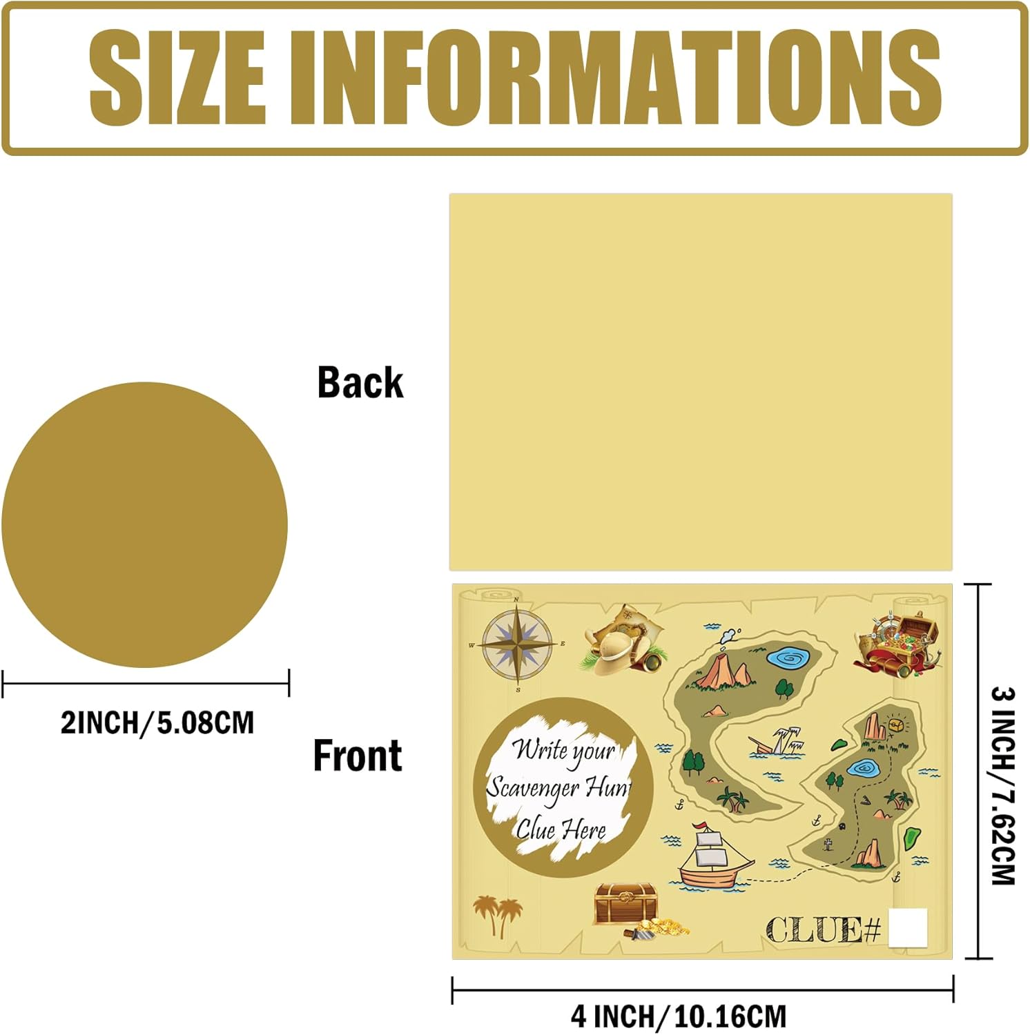 20 Treasure Map Scratch Off Ca - Scavenger Hunt Card recensione e prezzo