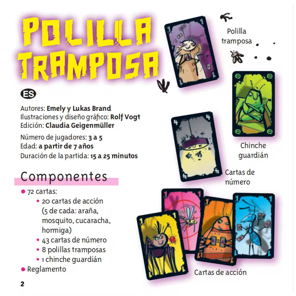 Polilla Tramposa Board Games T - Party Games Juego recensione e prezzo