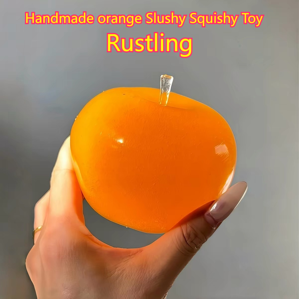 Handmade orange Slushy Squishy - Party Games Ideas recensione e prezzo