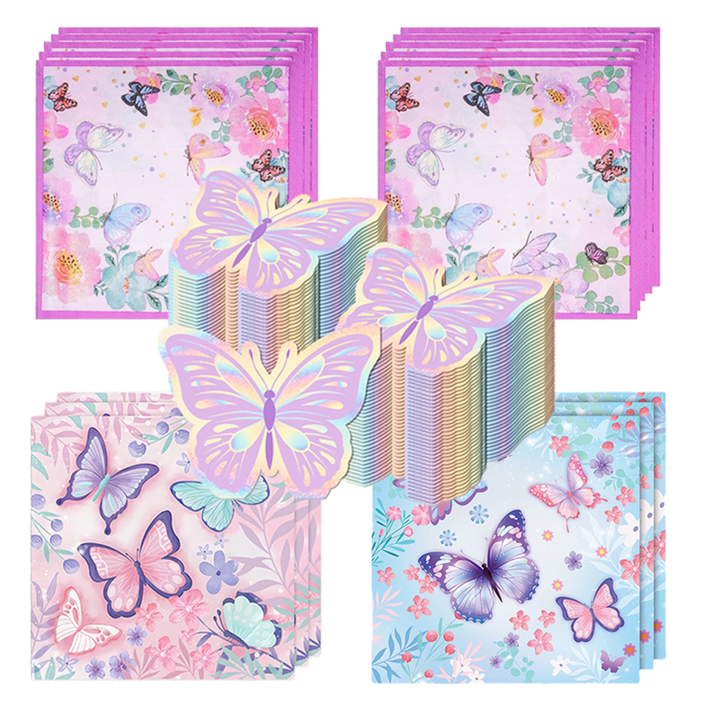 20/40/60Pcs Butterfly Shape Di - Party Games Baby Shower recensione e prezzo
