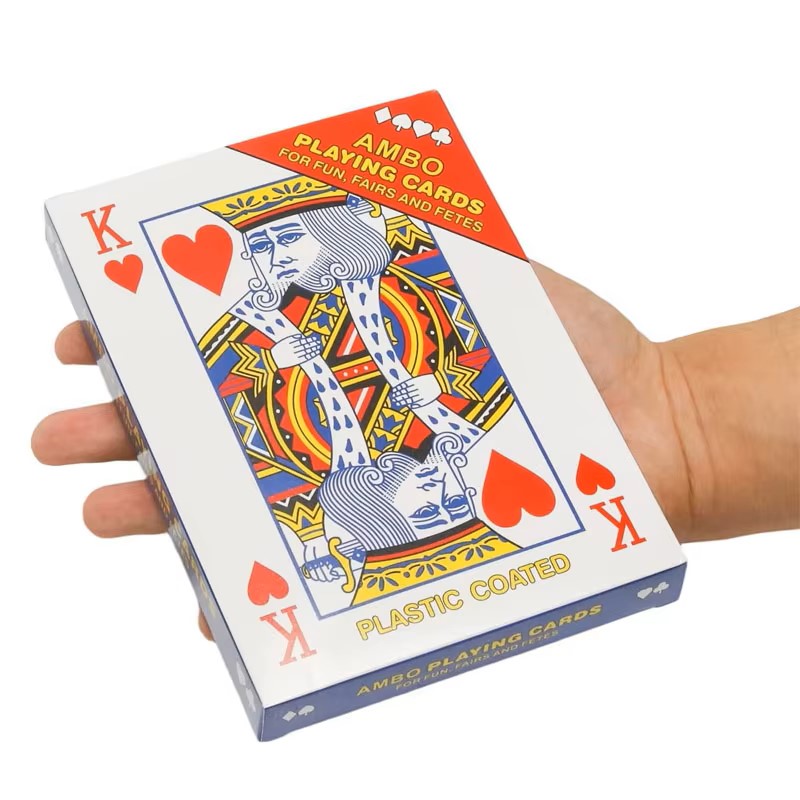 Oversized Playing Cards Jumbo  - Party Games Juego recensione e prezzo