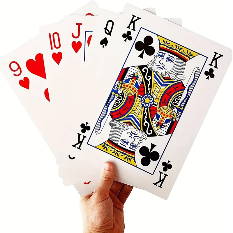 Oversized Playing Cards Jumbo  - Party Games Juego recensione e prezzo