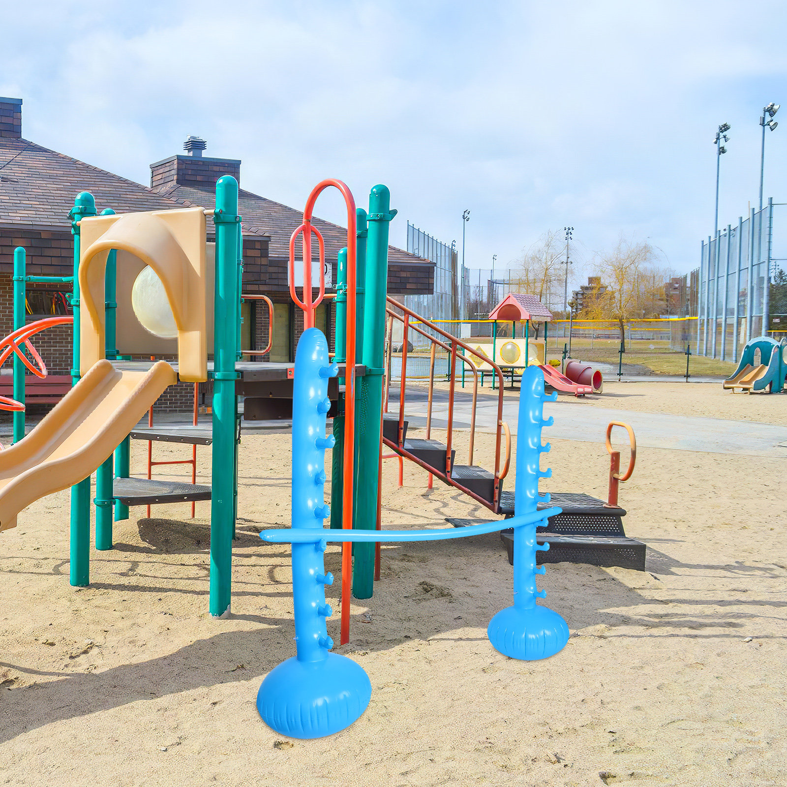 Inflatable Jumping Pole for Ki - Party Games Physical recensione e prezzo