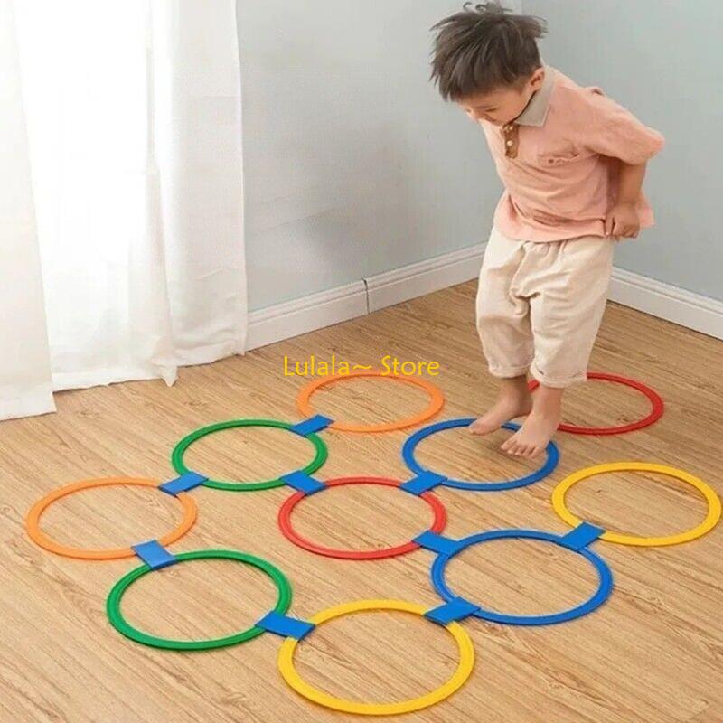 Y4QA Indoor Jump Hoops Set Fam - Party Games Physical recensione e prezzo